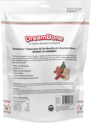 Holiday Variety Vegetables & Chicken Dog Treats, 6 count