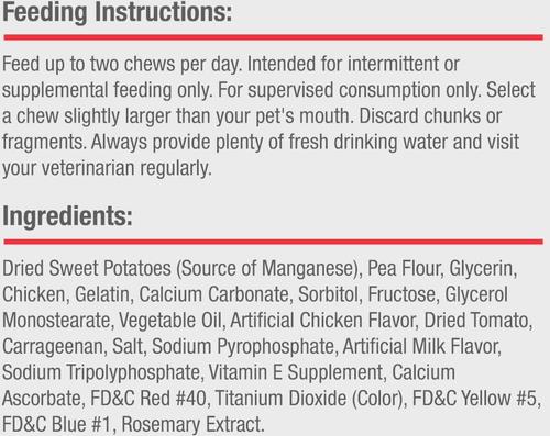 Holiday Variety Vegetables & Chicken Dog Treats, 6 count