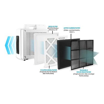 X-3780 Professional 4 Stage Filtration HEPA Purifier System Air Scrubber