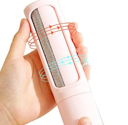 Orotund Magical Lint Dog & Cat Hair Removal Brush, Pink