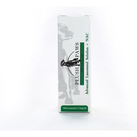 Solución avanzada de lanosterol + Nac para el cuidado ocular de perros, 2 unidades