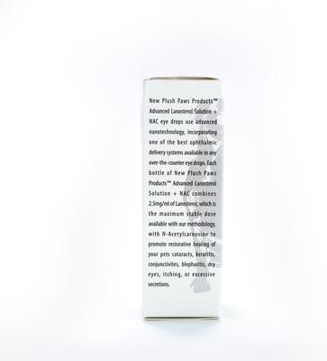 Advanced Lanosterol Solution + Nac Dog Eye Care, 2 count