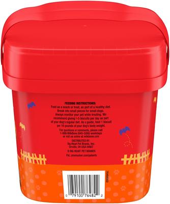Spooky Biscuits Halloween Dog Treats, 24-oz pail