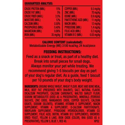 Spooky Biscuits Halloween Dog Treats, 24-oz pail