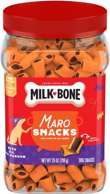 Maro Snacks Halloween Dog Treats, 25-oz can