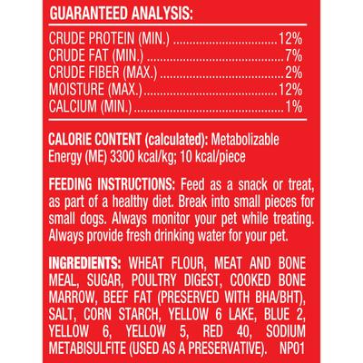 Maro Snacks Halloween Dog Treats, 25-oz can