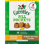Greenies, Pill Pockets Soft Treats para cápsulas grandes, 5 sabores. 60 chews