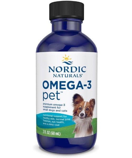 Nordic Naturals Omega-3 Pet Liquid sin sabor, 60 ml