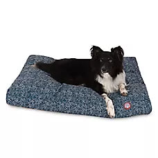 REV Cama Pillow Navajo Rectangle Indoor & Outdoor para Perro - Majestic Pet