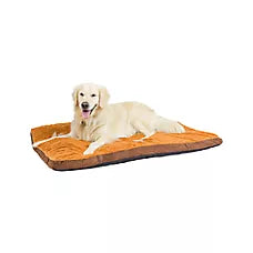 Armarkat Mocha & Earth Brown Faux Suede and Plush Pillow Dog Bed