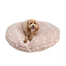 Snoozer Pedigree Blush Indoor/Outdoor Round Dog Bed