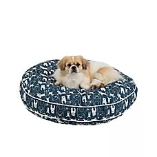 Snoozer® Pedigree Demin Indoor/Outdoor Round Dog Bed