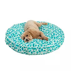 REV Cama Pillow Celtic Surfside Indoor Outdoor Round para Perro - Snoozer