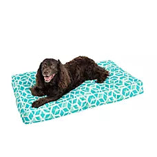 REV Cama Pillow Celtic Surfside Indoor Outdoor Rectangle para Perro - Snoozer