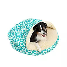 Snoozer Wag Collection Celtic Surfside Luxury Cozy Cave Round Dog Bed