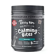 Vet Strength Calming Soft Chews, Calmness & Relaxation Support, sabor Pavo. 90 chews.