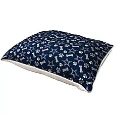 Cama Pillow NFL Dallas Cowboys Repeat Bones Sherpa para Mascotas - Pegasus Sports