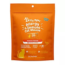 Allergy & Immune Support Lickable Puree, sabor Pollo. 14 unidades.