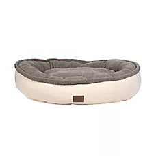 Carolina Pet Company Microfiber & Tipped Berber Comfy Cup Dog Bed
