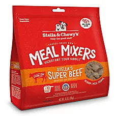 Freeze-Dried Raw Meal Mixers All Life Stages Dog Food Topper - Super Beef
