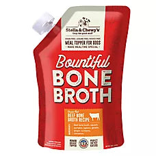Bountiful Bone Broth All Life Stages Dog Food Topper - Beef