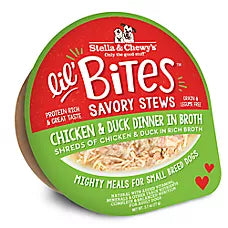 Lil Bites Savory Stews Small Breed Adult Wet Dog Food - Chicken & Duck