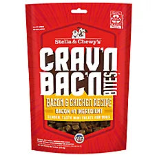 Crav'n Bac'n Bites Dog Treats 234 g