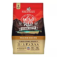 Wild Red Raw Coated All Life Stages Dry Dog Food - Prairie Recipe