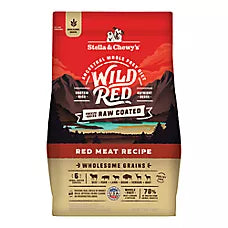 Wild Red Raw Coated All Life Stages Dry Dog Food - Red Meat