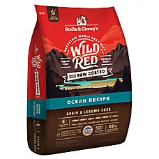 Wild Red Raw Coated All Life Stages Dry Dog Food - Grain & Legume Free, Ocean