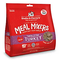 Freeze-Dried Raw Meal Mixers All Life Stages Dog Food Topper - Tantalizing Turkey