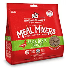 Freeze-Dried Raw Meal Mixers All Life Stages Dog Food Topper - Duck