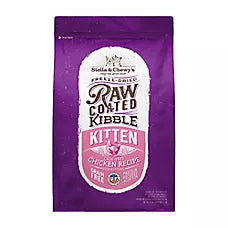 Raw Coated Kibble Kitten Dry Food - Grain Free, Chicken Recipe