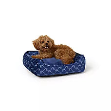 Cama Wave Cuddler, Navy para Mascotas - Top Paw
