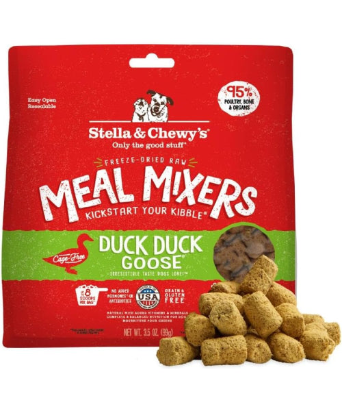 Stella & Chewy's, Freeze-Dried Raw Meal Mixers todas edades, 8 sabores. 99 gr.