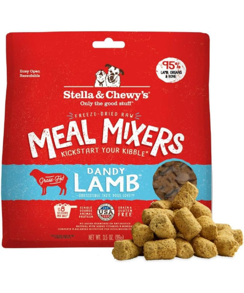 Stella & Chewy's, Freeze-Dried Raw Meal Mixers todas edades, 8 sabores. 99 gr.