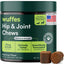 Wuffes, Hip and Joint Supplement para perros de 16 a 29 kg. 60 chews.