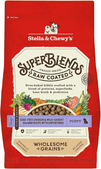 SuperBlends Raw Coated Puppy Chicken & Salmon 1.59 kg / 3.5 lb