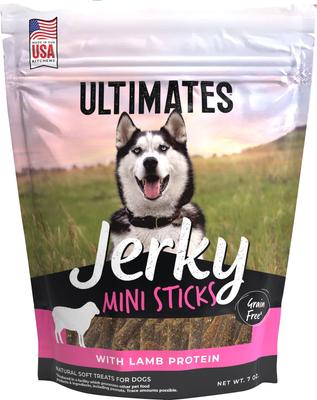 Lamb Flavored Dog Jerky, 7-oz bag