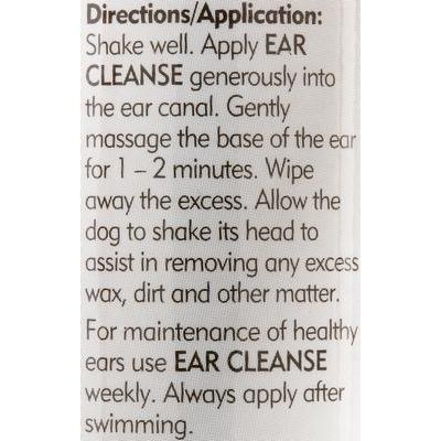 Limpiador de oídos para perros, botella de 4 onzas líquidas