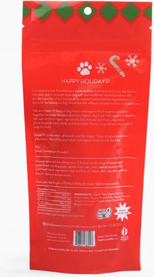 Gingerbread Vegan Dog Treats, 6-oz pouch