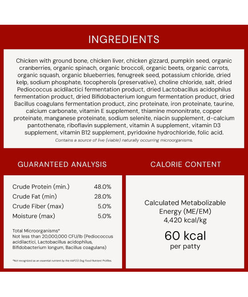 Stella & Chewy's, Dinner Patties Absolutely Rabbit Recipe Freeze Dried. 156, 397 y 709 gr.