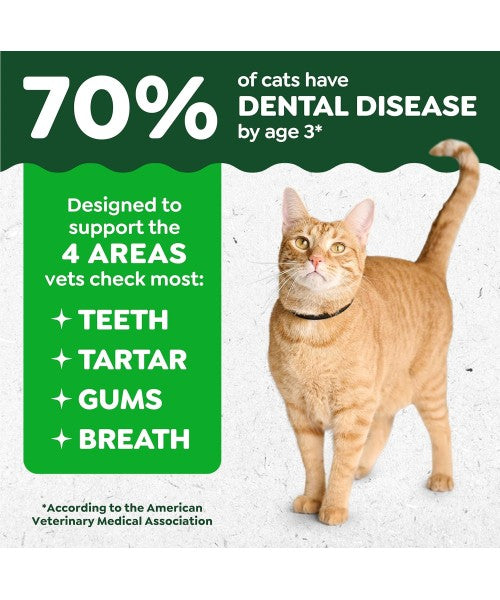 Greenies, Feline Natural Dental Cat Treats, Tempting Tuna. 3 sabores