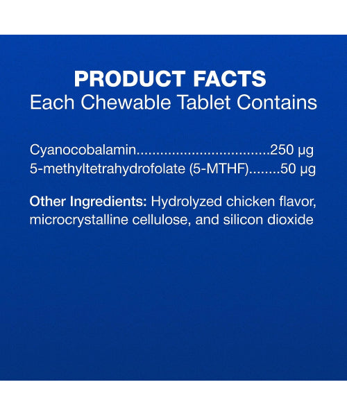Nutramax, Cobalequin B12 Chewable Tablets, Gatos y Perros pequeños. 45 tabs.