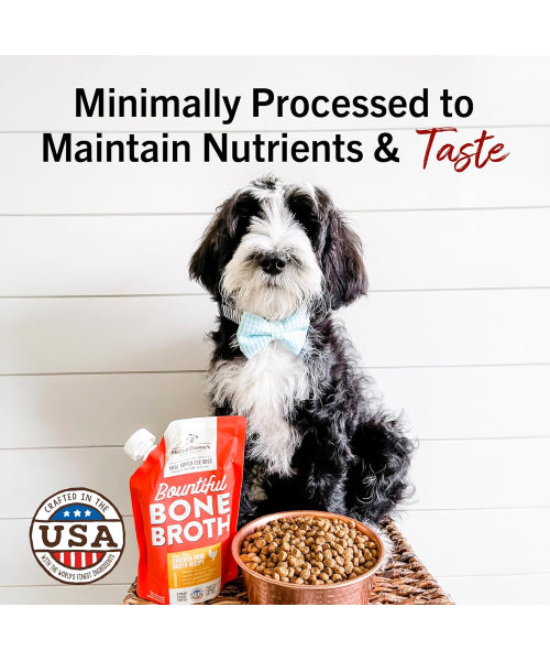 Stella & Chewy's, Bountiful Beef Bone Broth  Recipe for Dogs. 454 ml.