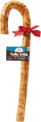 Nothin' To Hide Candy Cane 18-inch Chicken Flavor Dog Chew, 1 count