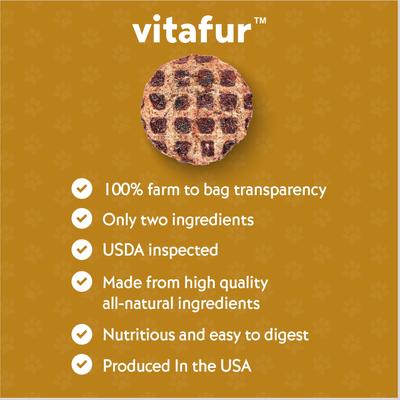 Barkin' Burger Baked Chicken Dehydrated Dog Treats, 5-oz bag