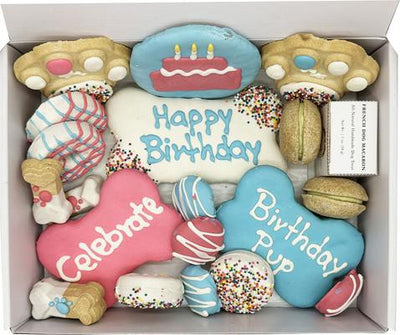 Human-Grade Happy Birthday Dog Treats Gift Box, 20 count