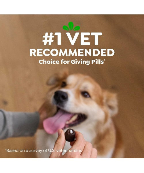 Greenies, Pill Pockets Soft Treats para cápsulas grandes, 5 sabores. 60 chews