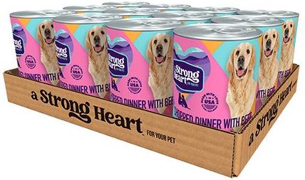 Chopped Dinner with Beef Wet Dog Food, 13.2-oz can, case of 12